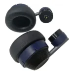 Pimax Ασύρματα Bluetooth On Ear Ακουστικά Μαύρα