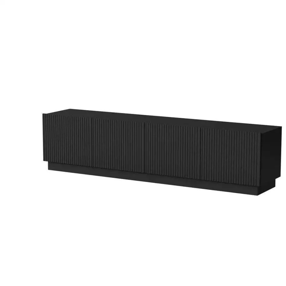 20260416175849_epiplo_tileorasis_black_m42xp48xy200cm Έπιπλο Τηλεόρασης Black Μ42xΠ48xΥ200cm - Image 1