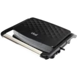 Ideal Τοστιέρα Γκριλιέρα 1600W Μαύρη IK1700