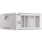 Lanberg Επιτοίχια Καμπίνα Rack 19U Γκρι WAFA-5604-10S
