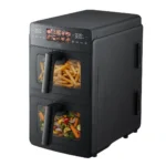 Promis Air Fryer με Διπλό Αποσπώμενο Κάδο 10lt Μαύρο FRP1560