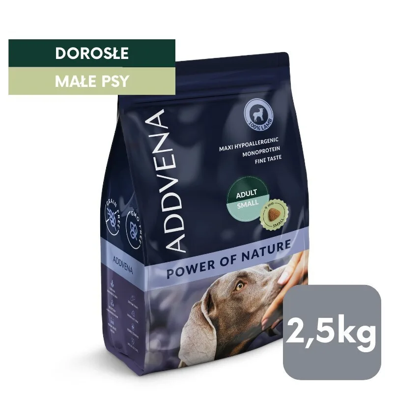 Nature 2.5kg Ξηρά Τροφή χωρίς Σιτηρά για Ενήλικους Σκύλους Μικρόσωμων Φυλών με Αρνί - Image 1