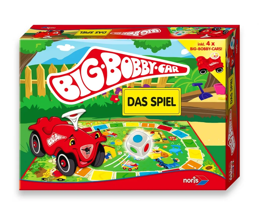 big-bobby-car-game-606013790-en_00 Επιτραπέζιο Παιχνίδι BIG-BOBBY-CAR game για 2-4 Παίκτες 3+ Ετών 606013790 (GER) Noris - Image 1