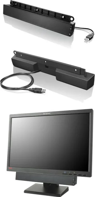 14194554-332.jpg Lenovo 0A36190 Ηχεία Υπολογιστή 2.0 με Ισχύ 2.5W Μαύρα - Image 1