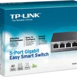 TP-LINK TL-SG105E v1 Unmanaged L2 Switch με 5 Θύρες Gigabit (1Gbps) Ethernet