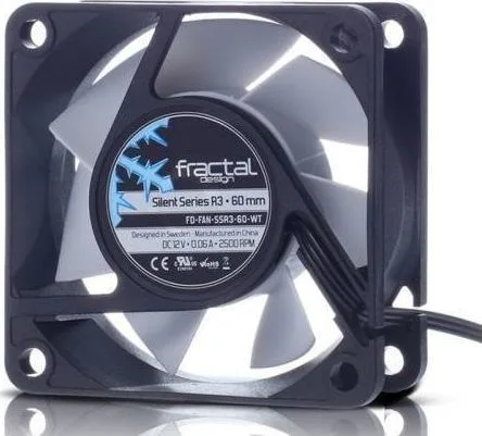 20150717142925_fractal_design_silent_series_r3_80mm.jpeg Fractal Design Silent Series R3 Case Fan 80mm (1600rpm / 20.2cfm) Χωρίς Led Φωτισμό και Σύνδεση 3-Pin - Image 1
