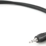 Cablexpert Καλώδιο Ήχου 3.5mm male - 3.5mm female Μαύρο 1.5m με Επίχρυσους Ακροδέκτες CCA-423