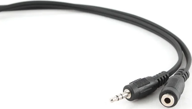 20150730132131_cablexpert_cable_3_5mm_male_3_5mm_female_1_5m_cca_423.jpeg Cablexpert Καλώδιο Ήχου 3.5mm male - 3.5mm female Μαύρο 1.5m με Επίχρυσους Ακροδέκτες CCA-423 - Image 1