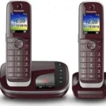 Panasonic KX-TGJ322 Ασύρματο Τηλέφωνο Duo Μαύρο