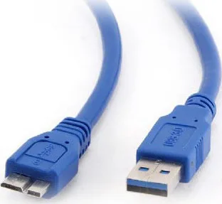 Cablexpert Regular USB 3.0 to micro USB Cable Μπλε 1.8m (CCP-MUSB3-AMBM-6) - Image 1