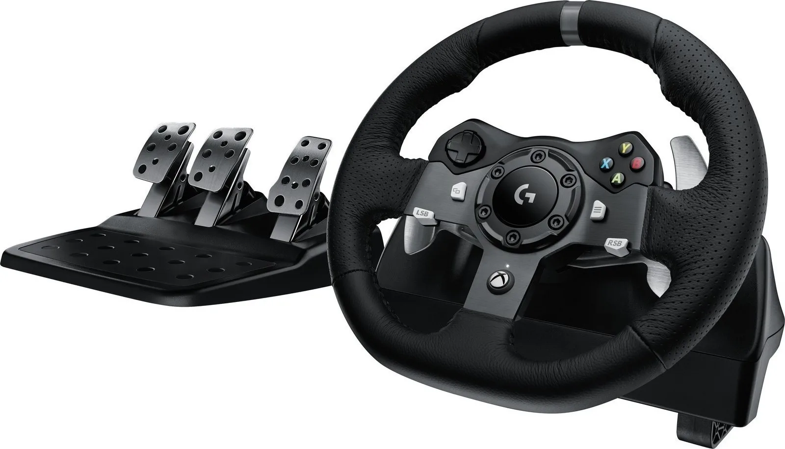 20161104123400_logitech_g920_driving_force.jpeg Logitech G920 Driving Force Τιμονιέρα με Πετάλια για XBOX One / PC με 900° Περιστροφής - Image 1