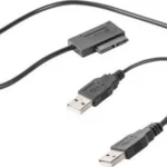 Gembird A-USATA-01 USB to SATA Αdapter for Slim SATA SSD, DVD Μαύρο