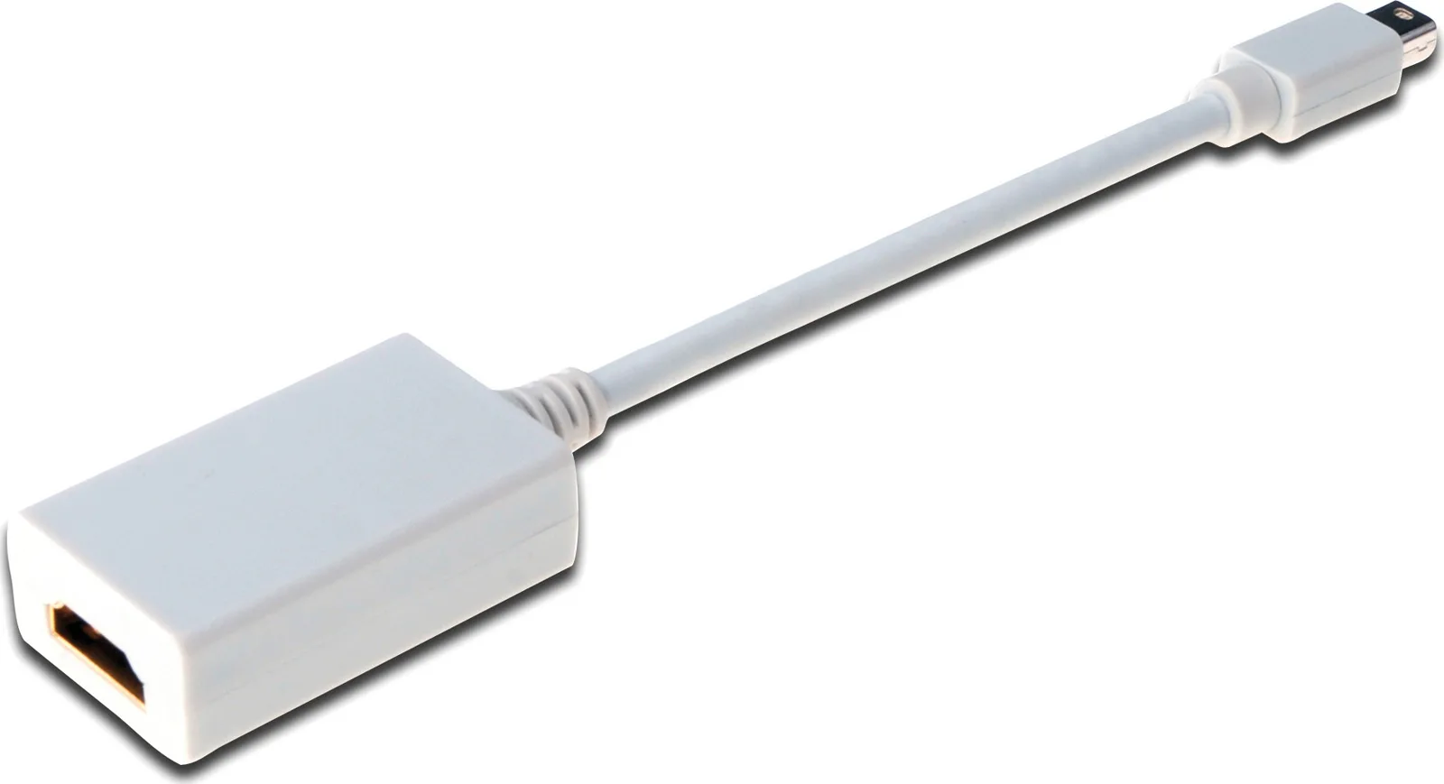 Digitus Μετατροπέας mini DisplayPort male σε HDMI male Λευκό 1τμχ AK-340404-001-W - Image 1