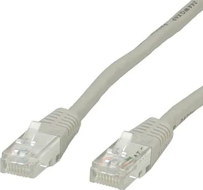 20190411163705_value_u_utp_cat_6_cable_0_5m_gri.jpeg Value U/UTP Cat.6 (Gigabit) Καλώδιο Δικτύου Ethernet 0.5m Γκρι - Image 1