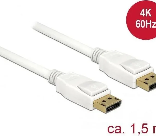 DeLock Cable DisplayPort male - DisplayPort male 1.5m (85509)