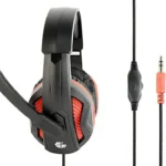 Gembird GHS-03 Over Ear Gaming Headset με σύνδεση 2x3.5mm