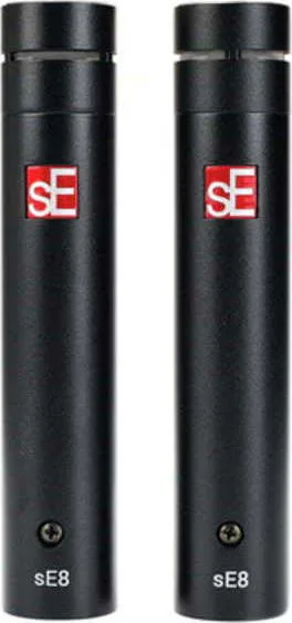 20190823170435_se_electronics_se8_zeygos.jpeg SE Electronics SE8 (Ζεύγος) Σετ Πυκνωτικό Μικρόφωνο XLR Shock Mounted για Φωνητικά - Image 1