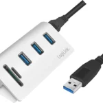 LogiLink Card Reader USB 3.0 για SD/microSD Ασημί (CR0045)