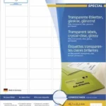 Herma 1200 Αυτοκόλλητες Ετικέτες Α4 Ορθογώνιες 8016 45.7x21.2mm