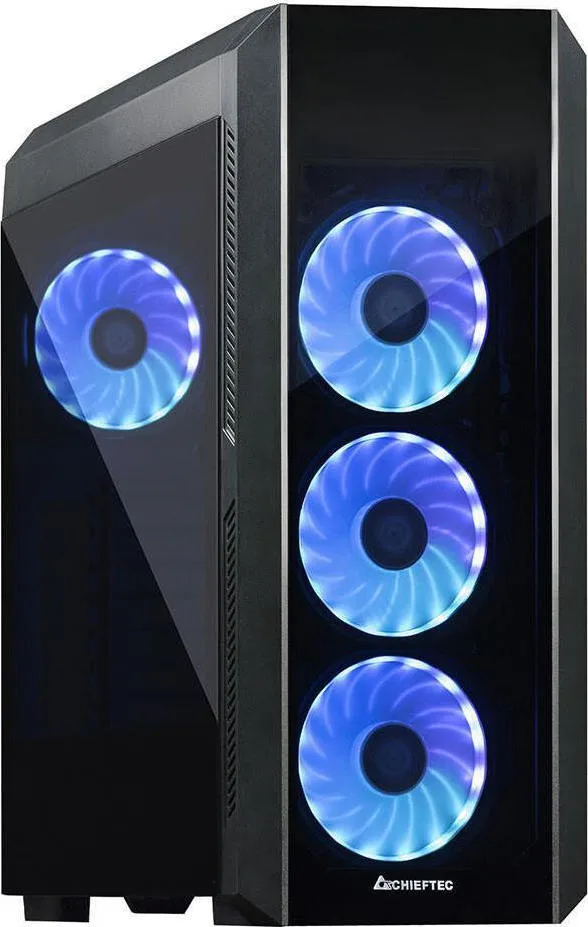 20200527143656_chieftec_scorpion_iii.jpeg Chieftec Scorpion III Gaming Midi Tower Κουτί Υπολογιστή με Πλαϊνό Παράθυρο και RGB Φωτισμό Μαύρο - Image 1