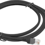 Lanberg U/UTP Cat.5e (Gigabit) Καλώδιο Δικτύου Ethernet 2m Μαύρο PCU5-10CC-0200-BK