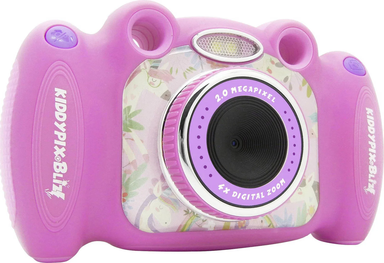 20200618125000_easypix_kiddypix_blizz_pink.jpeg EasyPix KiddyPix Blizz Compact Φωτογραφική Μηχανή 2MP Οπτικού Ζουμ 4x με Οθόνη 2" και Ανάλυση Video 640 x 480 pixels Ροζ - Image 1
