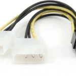 Cablexpert 6-Pin PCIe - 4-Pin Molex Cable 0.15m Πολύχρωμο CC-PSU-6