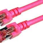 EFB S/FTP Cat.6 (Gigabit) Καλώδιο Δικτύου Ethernet 2m Ροζ K5519.2