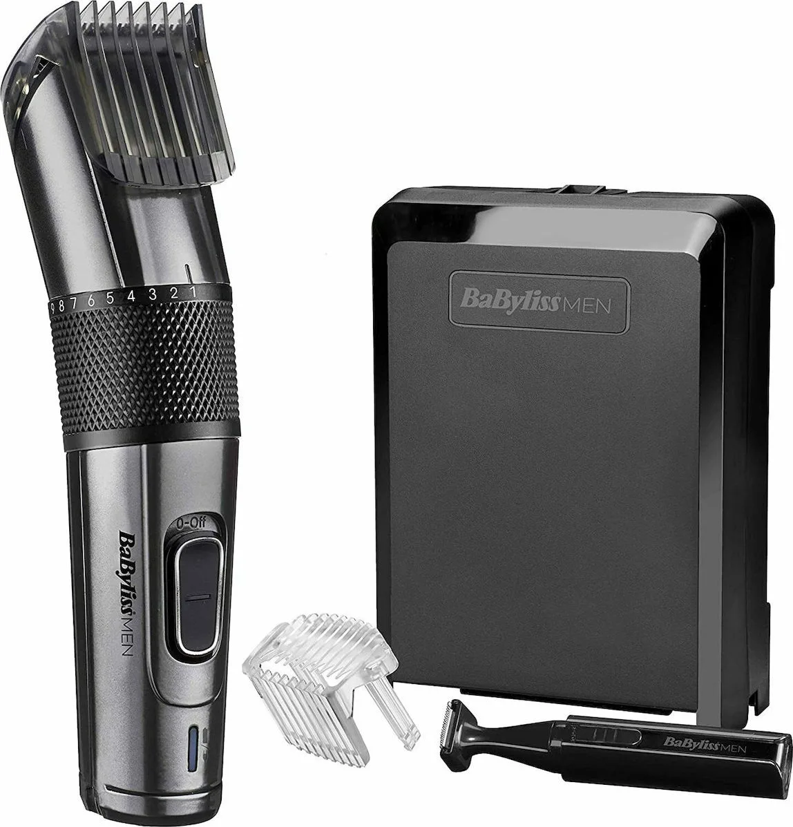 20201123135758_babyliss_carbon_titenium_hair_clipper_e978e.jpeg Babyliss Σετ Επαναφορτιζόμενης Κουρευτικής Μηχανής Μαύρο E978E - Image 1