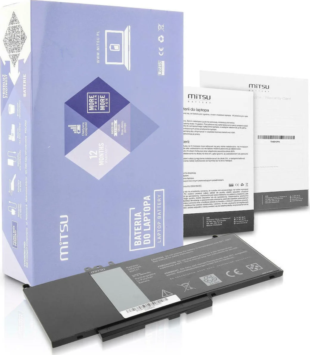 20210120144700_mitsu_mpataria_gia_dell_bc_de_e5550_6900mah.jpeg Mitsu Συμβατή Μπαταρία για Dell Latitude με 6900mAh (BC/DE-E5550) - Image 1