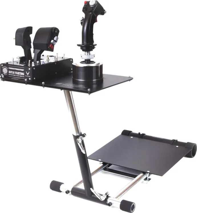 20210225120248_wheel_stand_pro_deluxe_v2_hotas_warthog_x55_x52.jpeg Wheel Stand Pro Deluxe V2 - Image 1