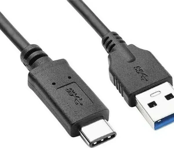 Goobay 67890 USB 3.0 Cable USB-C male - USB-A 15W Μαύρο 1m 67890