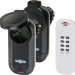 Brennenstuhl Comfort-Line Remote Control Set RC CE1 0201 Μονόπριζο με Καλώδιο 25m 2τμχ 1507030