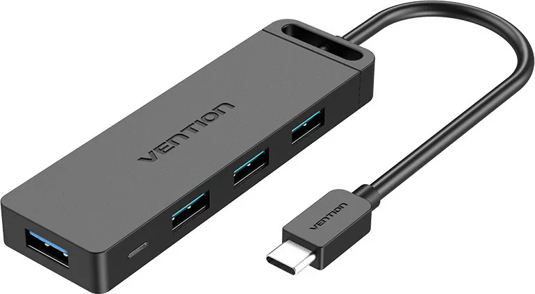 Vention Hub 4 Θυρών USB 3.0 με σύνδεση USB-C TGKBB - Image 1
