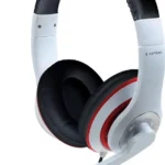 Gembird MHS-03-WTRD Over Ear Gaming Headset με σύνδεση 3.5mm Λευκό