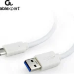 Cablexpert USB 3.0 Cable USB-C male - USB-A 36W Λευκό 0.1m CCP-USB3-AMCM-W-0.1M