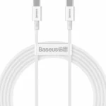 Baseus Superior USB 2.0 Cable USB-C male - USB-C 100W PD Λευκό 2m CATYS-C02