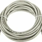 Lanberg U/UTP Cat.5e (Gigabit) Καλώδιο Δικτύου Ethernet 0.25m Γκρι PCU5-10CC-0025-S