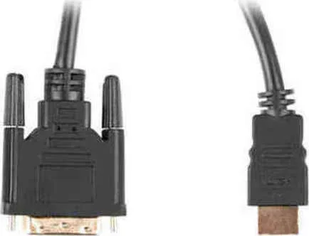 20211019112525_53c0c1ce.jpeg Lanberg Cable DVI-D male - HDMI male 3m (CA-HDDV-20CU-0030-BK) - Image 1