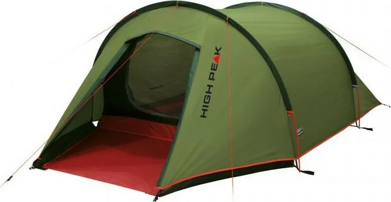20211108131800_high_peak_kite_2.jpeg High Peak Kite 2 Σκηνή Camping Τούνελ Ορειβασίας Πράσινη με Διπλό Πανί 4 Εποχών για 2 Άτομα Αδιάβροχη 3000mm 230x120x90εκ. 10188 - Image 1