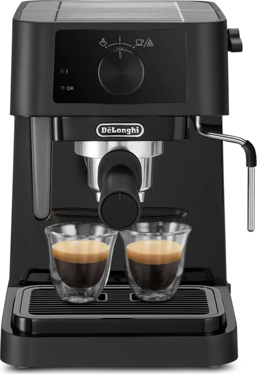 20211110112049_delonghi_stilosa_ec230_bk_michani_espresso_1100w_piesis_15bar.jpeg De'Longhi Stilosa Μηχανή Espresso 1100W Πίεσης 15bar Μαύρη - Image 1