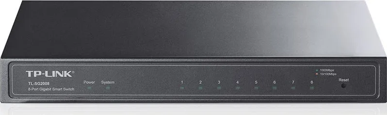 20211124141515_tp_link_tl_sg2008_v1_managed_l2_switch_me_8_thyres_gigabit_1gbps_ethernet.jpeg TP-LINK TL-SG2008 v1 Managed L2 Switch με 8 Θύρες Gigabit (1Gbps) Ethernet - Image 1