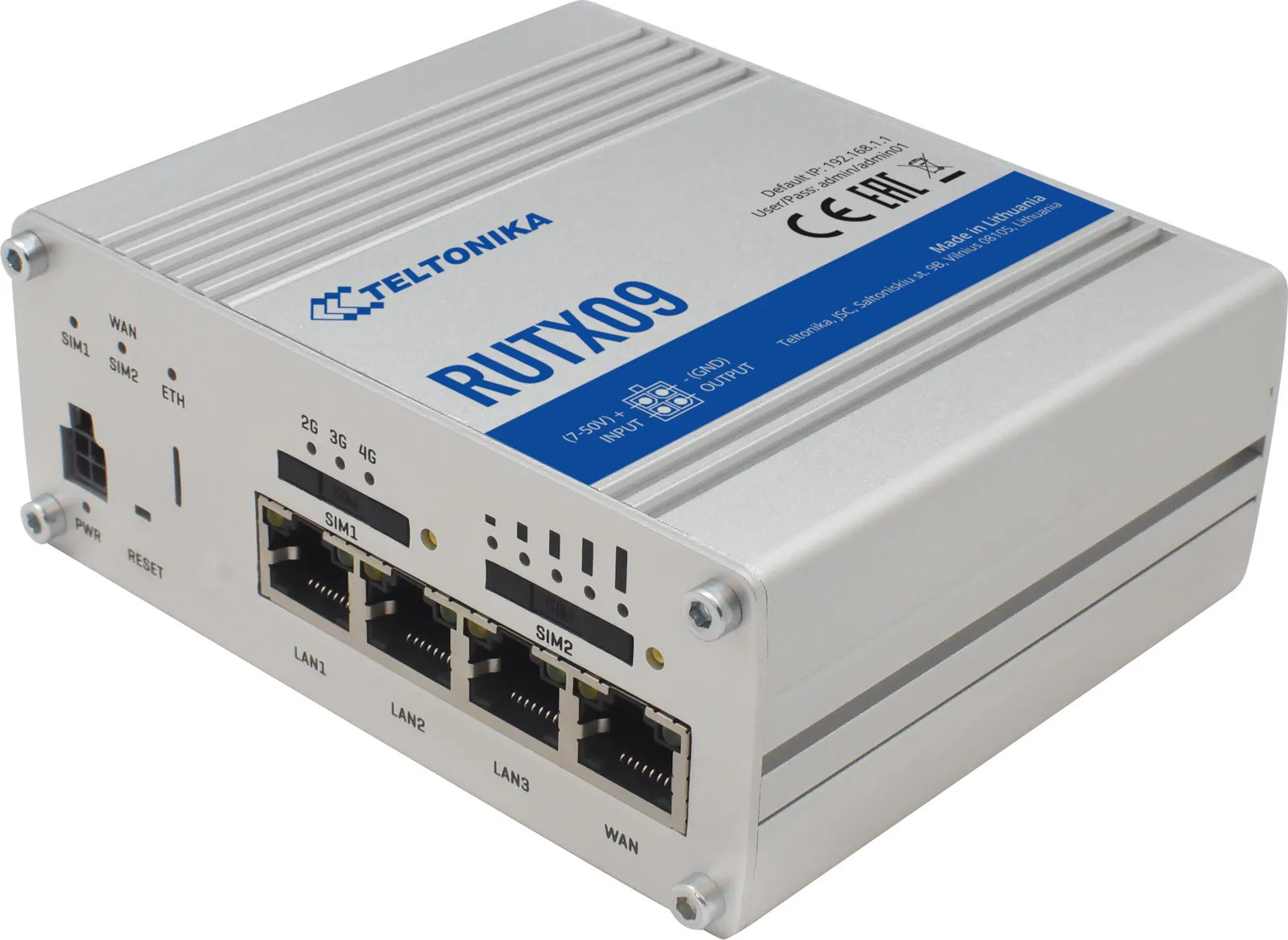 20211125163801_teltonika_rutx09_asyrmato_4g_mobile_router_wi_fi_5_me_4_thyres_gigabit_ethernet.jpeg Teltonika RUTX09 v2 Ασύρματο 4G Router Wi‑Fi 5 με 4 Θύρες Gigabit - Image 1