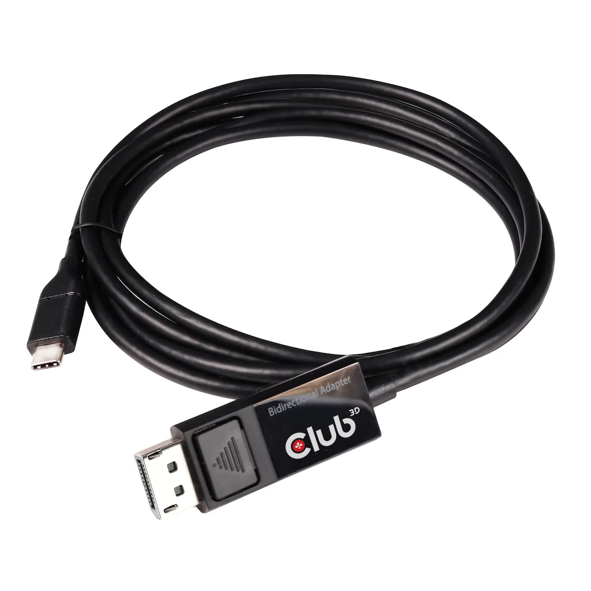20220111115649_club3d_regular_usb_3_0_cable_usb_c_male_displayport_male_mayro_1_8m_cac_1557.jpeg Club3D USB 3.0 Cable USB-C male - DisplayPort Μαύρο 1.8m CAC-1557 - Image 1