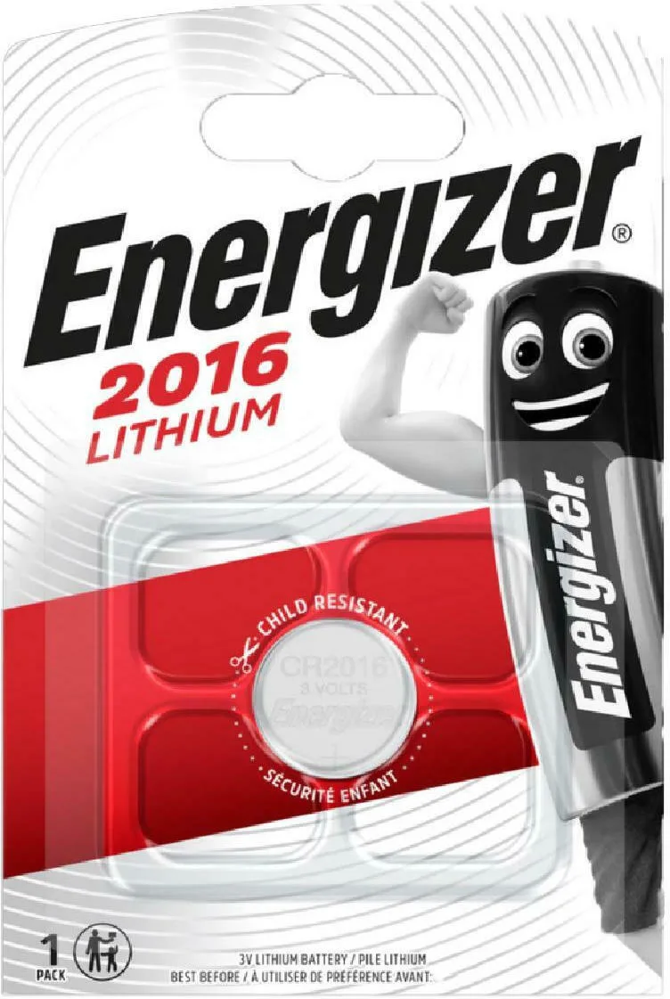 20220112130652_energizer_mpataria_lithiou_rologion_cr2016_3v_1tmch.jpeg Energizer Μπαταρία Λιθίου Ρολογιών CR2016 3V 1τμχ - Image 1