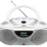 Blaupunkt Φορητό Ηχοσύστημα Boombox BB14WH με CD / USB / Ραδιόφωνο σε Λευκό Χρώμα