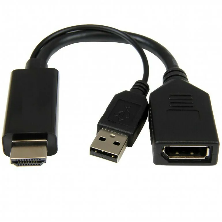 Cablexpert Μετατροπέας HDMI male σε DisplayPort female 1τμχ A-HDMIM-DPF-01 - Image 1