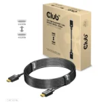 Club3D HDMI 2.1 Ultra High Speed 48Gbps 4K 120Hz HDR VRR Cable HDMI male - HDMI male 4m Μαύρο CAC-1374
