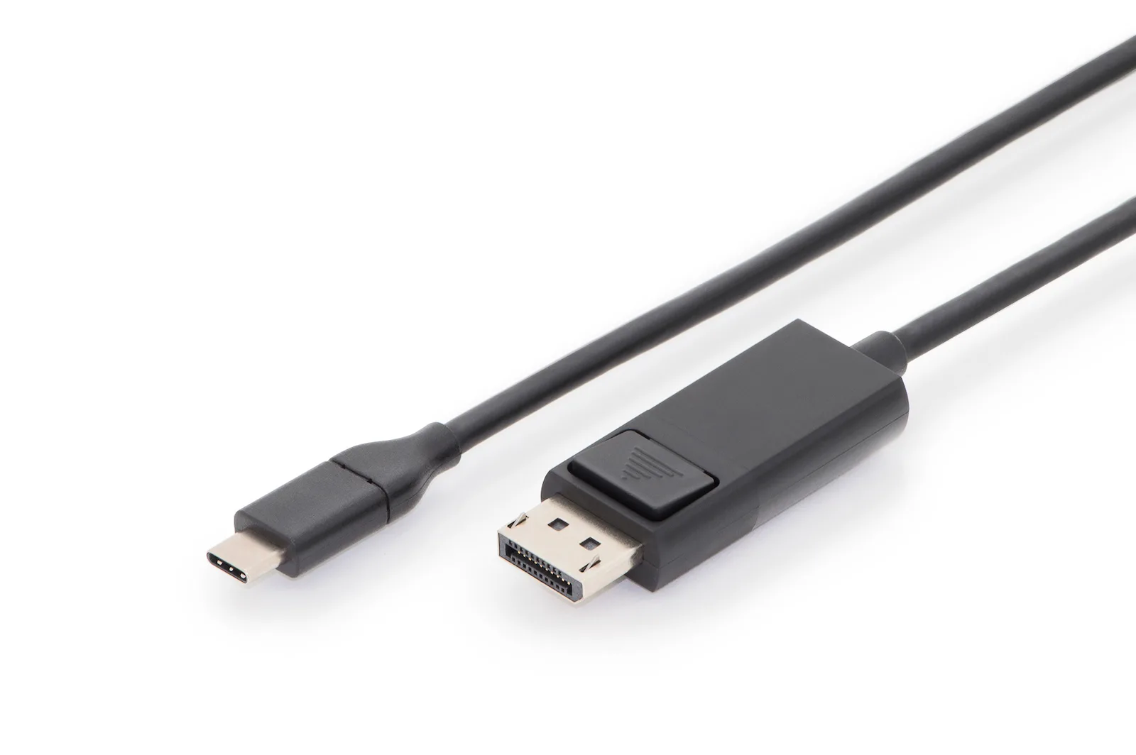 Digitus USB 2.0 Cable USB-C male - DisplayPort Μαύρο 2m AK-300333-020-S - Image 1