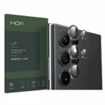 Hofi Camring Pro+ Προστασία Κάμερας Tempered Glass Μαύρο για το Galaxy S22 Ultra 5G